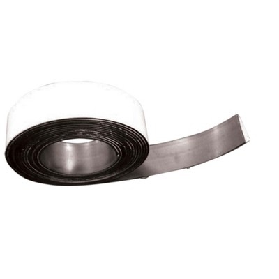 School Smart Magnetic Tape Roll, Adhesive Backed, 1 Inch x 200 Feet