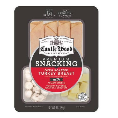 Castle Wood Reserve Oven Roasted Turkey Snack - 3oz