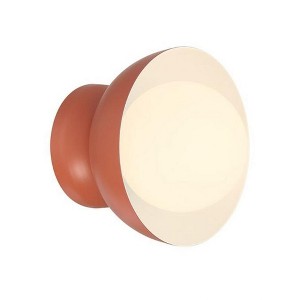 Craftmade Lighting Ventura Dome 1 - Light Wall Light in  Baked Clay - 1 of 1
