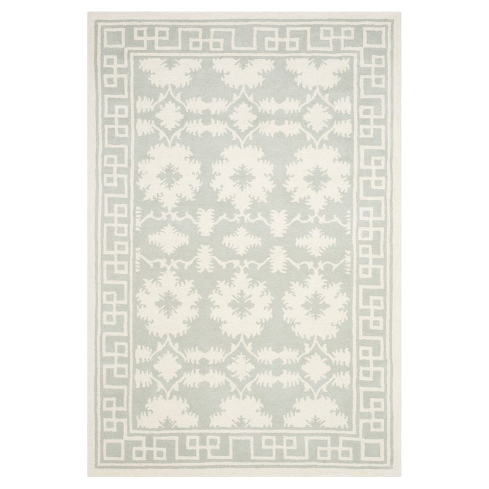 Bella Rug - Gray/Ivory - (6'x9') - Safavieh