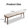 NicBex Dining Bench,Table Bench for Living Room,Entryway,Dining Room - 3 of 4