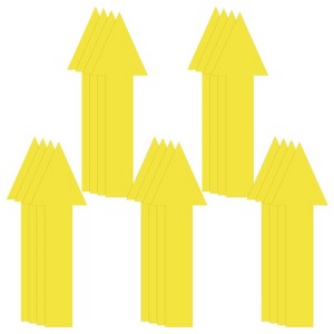 Unique Bargains PVC Self Adhesive Arrow Sticker 20 Pcs - 1 of 4