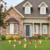 Big Dot of Happiness Wild Mushrooms - Mushroom Lawn Decorations - Outdoor Red Toadstool Decor and Party Yard Decorations - 10 Piece - 2 of 4