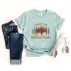 Simply Sage Market Where the Buffalo Roam Short Sleeve Tee - L - Seafoam - 3 of 4