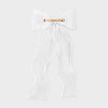 Girls' Ruffled Organza Bow Hair Clips - art class™ White: Fashion Accessory for All Hair Types, Polyester Material - 2 of 4
