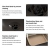 Dog Bowls, Stainless Steel Elevated Feeding Station with Slow Feeder - Adjustable Heights Raised Bowls for Dogs Cats, Black - 2 of 4