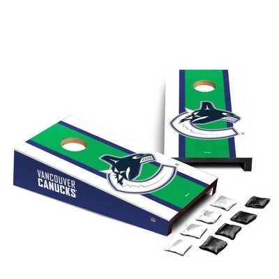 NHL Vancouver Canucks Desktop Cornhole Board Set
