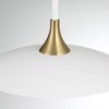 Eurofase Lighting Welsh 1 - Light Pendant in  White/Black - 2 of 3