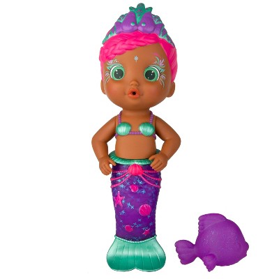 Bloopies Mermaids Sunny Baby Doll Bath Toy