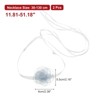 Unique Bargains Wedding Prom Adjustable Delicate Lace Camellia Choker Necklace 51.18" - 2 of 4