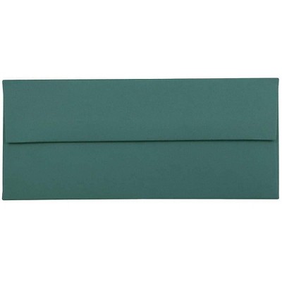 JAM Paper #10 Business Envelopes 4.125 x 9.5 Teal 63924024I