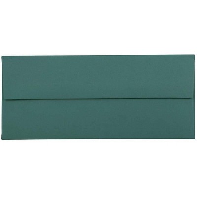 JAM Paper #10 Business Envelopes 4.125 x 9.5 Teal 63924024I