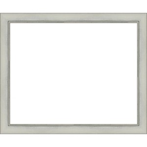 Amanti Art Flair Silver Patina Framed Dry Erase Magnetic Board - 1 of 4