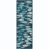 Unique Loom Outdoor Coastal Collection Area Rug - Plenty of Fish (' " x ' "  ) - 2 of 4