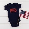 The Juniper Shop USA Flag Baby Bodysuit - 2 of 2