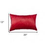 12" X 20" Brown and White Cowhide Throw Pillow - 3 of 4