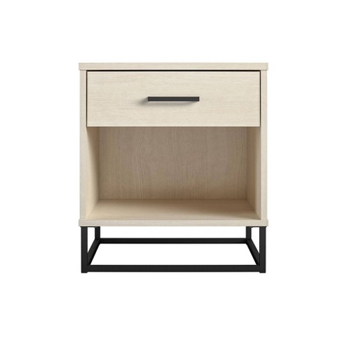 Ivory and deals oak bedside table