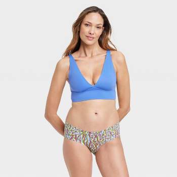 Women's Seamless Pull-on Hipster Underwear - Auden™ Beach Glass Blue S :  Target