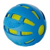 NERF Checker Crunch Ball Dog Toy - Blue/Green - L - image 3 of 3