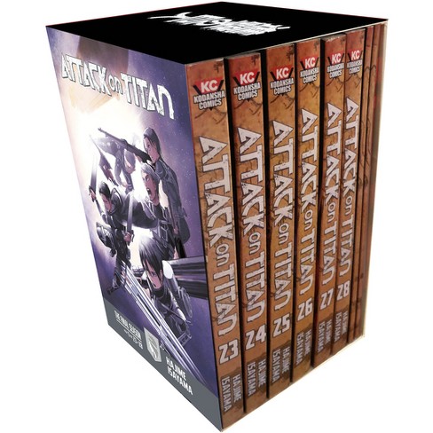 Attack On Titan The Final Season Part 1 Manga Box Set - (attack On Titan  Manga Box Sets) By Hajime Isayama (mixed Media Product) : Target