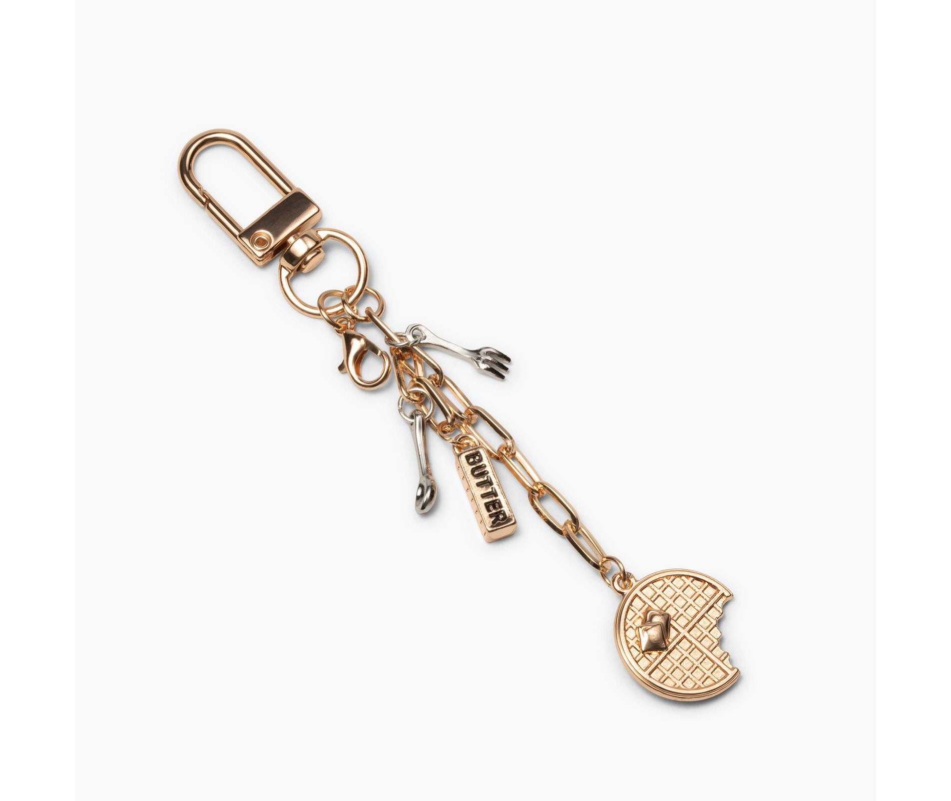 Studio Artifact Lip Charm Keychain Accessory - Waffle
