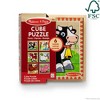 Melissa & Doug Farm Wooden Cube Puzzle With Storage Tray - 6 Puzzles in 1 (16 Blocks) - 3 of 4