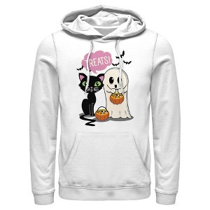 Men's Lost Gods Halloween Treat Friends Pull Over Hoodie - 1 of 4