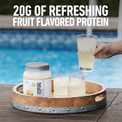 Isopure Infusions Protein Powder - Tropical Punch - 14oz : Target