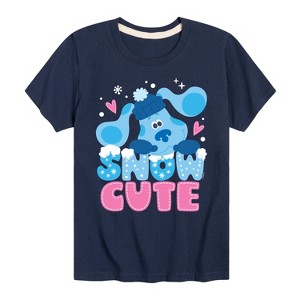 Boys' - Blue's Clues & You! - Snow Cute Short Sleeve Graphic T-Shirt - 1 of 4