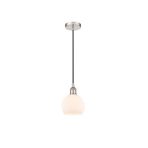Athens - 1 Light Mini Pendant In Industrial Style-8.88 Inches Tall and 6 Inches Wide - 1 of 1