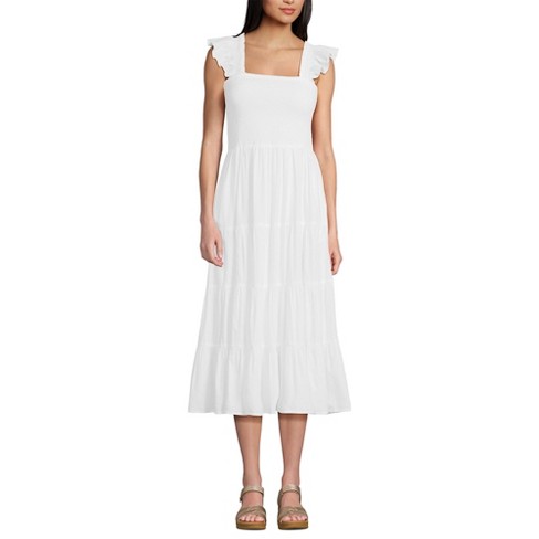 Lands end white dress sales