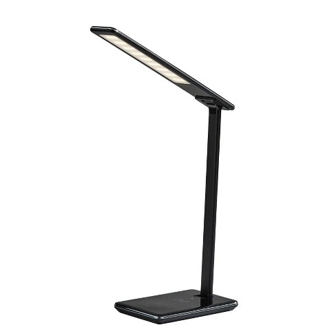 Declan Led Charge Wireless Charging Multi Function Desk Lamp Black Includes Energy Efficient Light Bulb Adesso