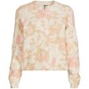 Lands' End Women's Fine Gauge Eyelash Cardigan Printed Sweater - 3 of 4