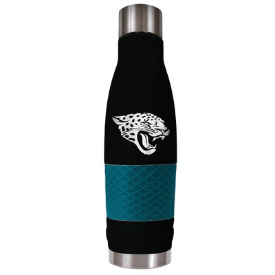 NFL Jacksonville Jaguars 20oz Sport Water Bottle with Silicone Grip