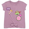 Teenage Mutant Ninja Turtles Donatello Raphael Leonardo Michelangelo Girls 2 Pack T-Shirts Toddler to Big Kid - image 4 of 4