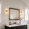 DORESshop 3 in. 2-Light Crystal Modern Vanity Light, Brass Bathroom Wall Sconce, Vertical Horizontal Wall Mount Lighting - 4 of 4