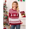 Christmas Couple Sweaters Matching Set, Funny Holiday Pullover Knitwear, Cozy Xmas Couples Outfits for Him and Her - 3 of 4