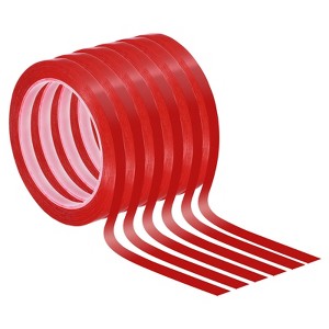 Unique Bargains DIY Art Film Thin Graphic Chart Highlight Marking Tapes 6 Pcs - 1 of 4