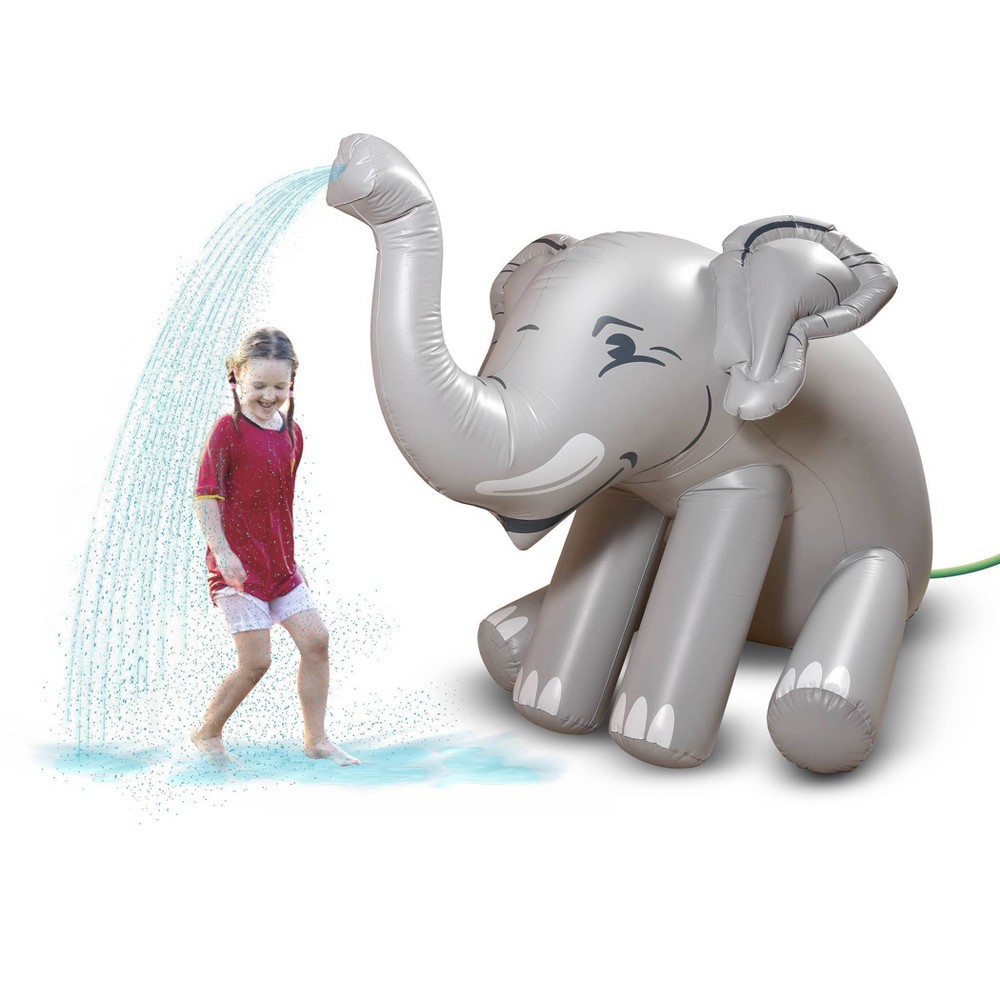 GoFloats Giant Inflatable Party Sprinkler - Elephant