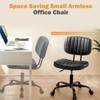 Musment Adjustable Height 360° Rolling Swivel Computer Task Chair without Arm, - 2 of 4