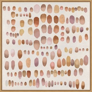 Amanti Art Playful Bronze II by Angela Perry Canvas Wall Art Print Framed 22 x 22-in. - 1 of 4