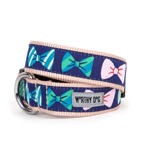 The Worthy Dog Bow Ties Dog Collar Navy S Target