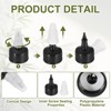Unique Bargains Liquid Dispensing PP Squeeze Bottle Twist Top Caps 24 Pcs - 3 of 4