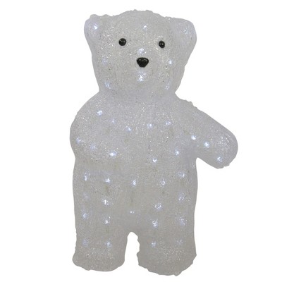 Northlight 16.5" Lighted Commercial Grade Acrylic Polar Bear Christmas Display Decoration