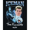 Seven Times Six Top Gun Shirt Mens Ice Man Tom Kazansky Adult Short Sleeve Graphic Tee Black - 2 of 3