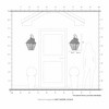 Livex Lighting Mansfield 3 - Light Wall Light in  Black - 3 of 3