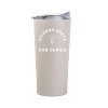 NCAA Arizona State Sun Devils Sand Powder Coat Tumbler - 20oz: Stainless Steel Insulated Drinkware - 2 of 2