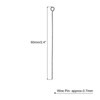 Unique Bargains DIY Craft Necklaces Bracelets Earrings Jewelry Making Iron 21 Gauge Eye Pins 200 Pcs - 2 of 4