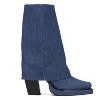 Olivia Miller Women's Virgo Tall Boots - 8.5, DENIM - 2 of 4