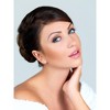 Women's Polished Cubic Zirconia Stud Steel Earrings Set 6pc - ELYA - 3 of 3